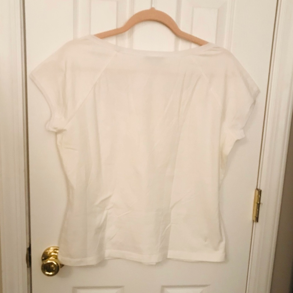 St. John Sport white t shirt - Picture 2 of 8